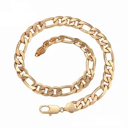 A00859715 Xuping jewelry Europe and America seri 18K gold neutral all-match new high-grade hip hop chain necklace