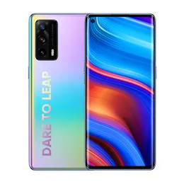 Orijinal RealMe X7 Pro Ultra 5g Cep Telefonu 8 GB RAM 128 GB ROM MTK 1000 + 64.0MP AI NFC 4500 MAH Android 6.55 "Süper AMOLED Tam Ekran Parmak İzi Kimliği Yüz Akıllı Cep Telefonu