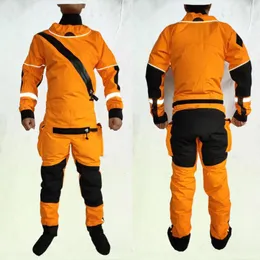 Kajak drysuit torr kostym räddning nedsänkning vattentät kläder för att soping, forsränning, segling, fiske, paddling, atvutv ryttare skidåkning