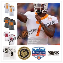 NCAA TENNESSEE المتطوعون كرة القدم جيرسي 11 جوشوا Dobbs 16 Peyton Manning TTU 5 Patrick Mahomes II UCF Knights 10 McKenzie Milton 18 Griffin