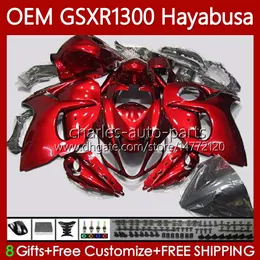 OEM Fairings For SUZUKI Hayabusa Glossy red GSXR-1300 2014 2015 2016 2017 2018 2019 77No.86 GSXR 1300 CC GSX R1300 08-19 1300CC GSXR1300 08 09 10 11 12 13 Injection Body