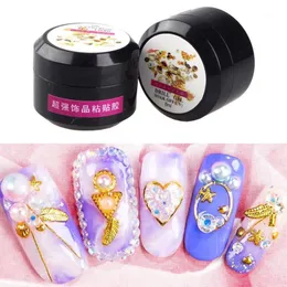 Nail Art Rhinestone Gel Glue Super lepki klej UV Polski do DIY Crystal Gems Jewelry1