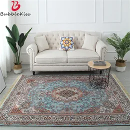 European Style Tassel Soft Carpets For Living Room Bedroom Rugs Home Carpet Delicate Area Floor Door Mat Decorate 220301