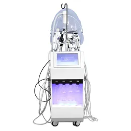 12 in einer multifunktionalen Gesichtsschönheitsmaschine 5L Sauerstofftherapie 10,2-Zoll-Touchscreen-Überschallhaut mit zwei Griffen Mikrowelle