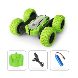 Electric/RC Car Double-Sided 4WD RC Stunt Car Radio Induction childrens Remote Control off Road Drift Vehicle Car Model W1 240314