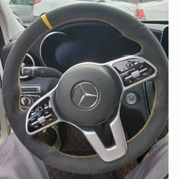 Leder Lenkrad Handnäh Wrap Abdeckung, Passend Für Mercedes Benz A Klasse  19–20 GLC GLB 2020 CLS 18–20275 V Von 66,52 €