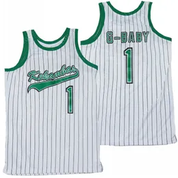 Men's Kekambas #1 G-Baby Jarius Evans Hardball Movie Basketball Jersey Stitched