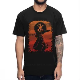 Camisetas para hombre, moda Allmatch Cool Guts Berserk Great Black Swords, camisetas de manga corta de ocio, camisetas de algodón de Navidad