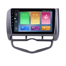 Car Dvd Player Touch Screen Auto Radio Android Gps Navigaiton 9 Inch Multimedia for Honda Jazz City-2006 Ac Lhd