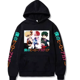 My Hero Academia Anime Hoodie Boku No Hero Academia Sweatshirts Manga Bakugou Todoroki Deku Hoodies H1227