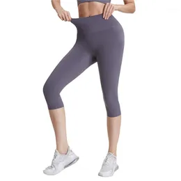 Vansydical High Waist Sports Leggings Women Seamless Yoga Pants Workout Capris Female Crop Gym Fitness Running Tights