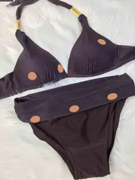 Brun baddräkt bikini set kvinnor svart wthie två-stycken i ett stycke badkläder snabb stcok baddräkter sexiga