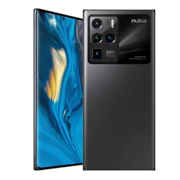 Original Nubia Z30 Pro 5g Mobiltelefon 8GB RAM 256GB ROM SNAPDRAGON 888 OCTA Core Android 6.67 "Amoled Full Screen Fingerprint ID 64.0mp Ai NFC 4200MAH Smart Cellphone