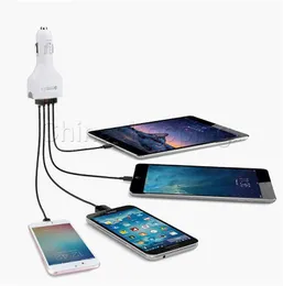 4USB CAR ACRGER 7A QC 3 0 Adaptive Fast Charging Home Travel Charge Cable Cable USB للهاتف المحمول الجديد الوصول CAR270Q