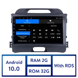 Android 10.0 Car dvd Radio Player 2GB RAM Audio GPS Autoradio HD Touchscreen per 2010-2015 KIA Sportage WIFI supporto Carplay WIFI