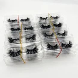 H DA False Eyelash Extensions handgefertigte voluminöse gefälschte Wimpern für Wimpern Make-up Kyli Cosmetics 20styles