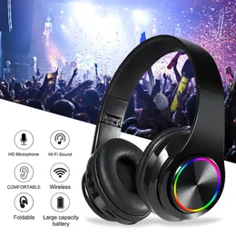 En Sıcak Maksimum Kablosuz Kulaklıklar Stereo Bluetooth Kulaklıklar Katlanabilir Kulaklık Animasyon Gösteren Destek TF Kart Buildin Mic 3.5mm Jack Kulaklık