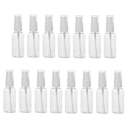 30ml 1oz Plastic Clear Spray Bottles Refillable Small Portable Empty Bottle for Travel Essential Oils Perfumes