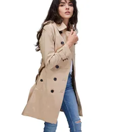 Women's Trench Coats Manteau Chinois Traditionnel Windjack Women Jacquard Coat Female Overcoat Casaco De La Roupas Femininas Inverno 2021 Au