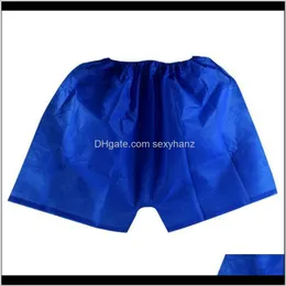 Underpants 25Pcslot Mens Boxers Nonwoven Boxer Disposable Sauna Shorts Underwear Men Mas El Spa Tourism Sxfyy Nybmi234m