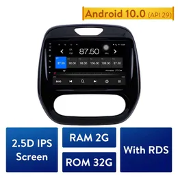 Автомобильная DVD Radio GPS навигация мультимедиа игрока для Renault Captur Clio Samsung QM3 Руководство A / C 2011-2016 Android 10.0 2GB RAM