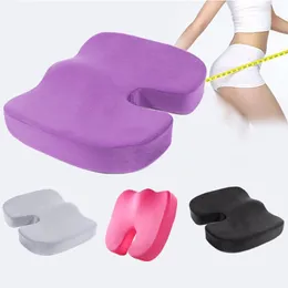 Resa coccyx sits kudde minne skum u-formad kudde för stol pad bilkontor höft support massage ortopedisk kudde