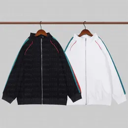 Mens Tracksuits 클래식 지퍼 재킷 디자이너 조깅 봄 가을 까마귀 Tracksuit 이탈리아 패션 두 조각 세트 인과 스티치 양복