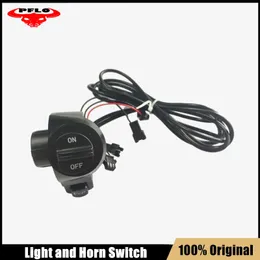 Original Electric Scooter Light and Horn Switch for PFULUO X11 X-11 Smart KickScooter Foldable SkateBoard Switch replacement