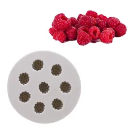 100pcs 3D Raspberry Blueberry Shape Bakeware Chocolate Silicone Mould Pastry Tools DIY Cake Decorating Mold Baking Tool SN2244