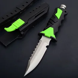 New Arrival ER 17T KOBUN Survival Stright knivar 440C Tanto Point Satin Utility Fast Blade Dykkniv Jakthandverktyg med Kydex