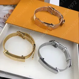 Brand Bracelet Luxurys Designers Bracelets Fashion Jewelry Girls Hands Bangles Bracelets For Women Lady Gift Watch Chain With Box 21102848XS