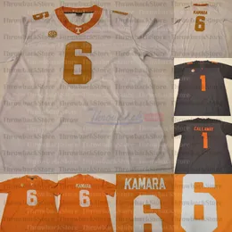 Niestandardowe koszulki piłkarskie Tennessee Volunteers College 11 Joshua Dobbs 98 Alexis Johnson Jr. 31 Jamal Lewis 14 Eric Berry 91 Doug Atkins