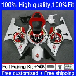 Injection Mold Fairings For SUZUKI GSX-R750 K1 750CC GSXR600 Lucky Strike GSXR-750 01-03 19No.21 GSXR 600 750 CC 01 02 03 600CC GSXR-600 GSXR750 2001 2002 2003 OEM Bodys