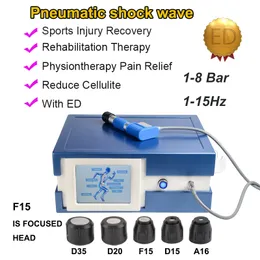 8 bar ekstrakorporeal şok dalgası omuz ağrısı tedavisi için pnömatik shockwave tedavisi