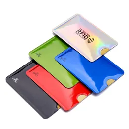 Card Holders 5/10/20Pcs Anti-Theft Holder Aluminum Foil RFID Case Shielding Bag Anti-degaussing Protection Bank Set