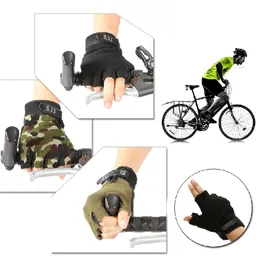 Rękawiczki sportowe męsne Handschuhe Handschuhe Bieganie pieszymi palcem fitness Cykling Guante rower 2 kolory