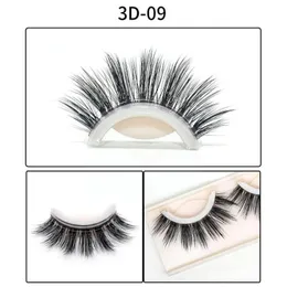 False Eyelashes Self-adhesive 3D Fiber 3 To Glue No Seconds Wear K2T6