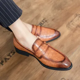 Quastenparty Sommer -Herrenschuhe lässige Leder -Laibers Moccasin Männer Marke Oxford Formal Italienisch groß große Größe