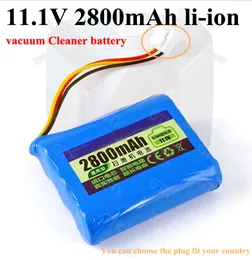 1 pc 11.1V 12V 2800mAh bateria de lítio 12 v 2.8ah Li íon 10c taxa de descarga para aspirador FC8792 / 82 8794 8796