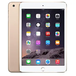 Refurbished Tablets Original Apple iPad Mini 3 WIFI/4G Version 16GB 64GB 128GB 7.9 inch Touch id Retina Display IOS Dual Core A7 Chipset Tablet PC Free DHL 1pcs