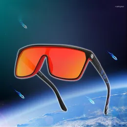 Okulary przeciwsłoneczne KDeam Męskie Luksusowe Spolaryzowane One-Pieczęciowe Kształt Oversized Męski Okular Okulary Kobiety Gogle Driving Climbing Sports1