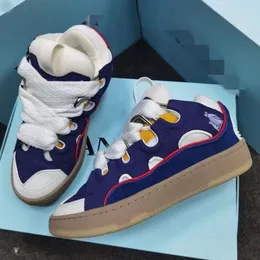 2021 Nyhetsbrev Kvinnor Män Curb Sneakers Skor Mode Klassisk Mångsidig Hög och Låg Sko Med Originalförpackning 35-46 MFRAA0006