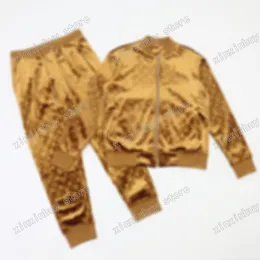 21ss herr kvinnor designers träningsoveraller emboss jacquard letter Streetwear Windbreaker mode träningsoverall herr designer dragkedja Velour svart blå silver brun