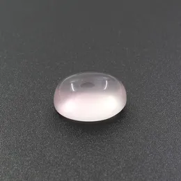 100% naturlig 10mm * 14mm Rose Quartz Loose Gemstone Partihandel Pris Högkvalitativ Rose Quartz Loose Stone For Smycken Shop H1015
