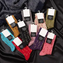 Multicolor Letter Socks with Tag Women Girl Letters Sock for Gift Party Breathable Fashion Hosiery Wholesale Price