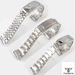 20 mm Oyster/Jubiläums-Uhrenarmband, 904l-Edelstahl, Ersatzteile, gebürstetes/poliertes Glide-Lock-System H0915