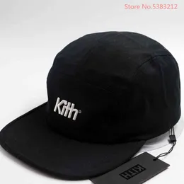 2024 Kith 5 Panel Camp ajustável boné de beisebol snapback hip hop bonés de caminhoneiro para homens mulheres pai chapéu casual viseira de sol ao ar livre 2021gc9vcategory