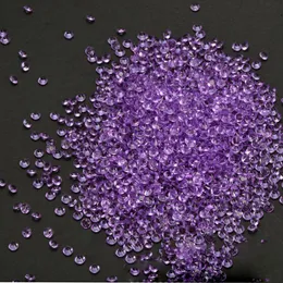 Dekoracja imprezy akrylowe diamenty konfetti kryształy stolik dekoracje