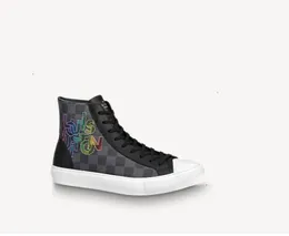 Canvas Designer Luxury 1A5Z0R Müßiggänger Tätowierung High-Top Sneakers Stiefel Männer Turnschuhe Casual Driving Kleid Schuhe RV8T