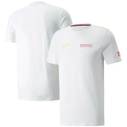 2022新しいF1 TシャツF1チームロゴカスタムモータースポーツサマークルーネックオーバー